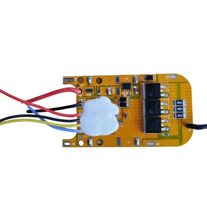1Pcs Pcb 18650 Battery Charge Protection Board For  5S 21V 100A Lithium Battery Protection Board Power Tool Accessories