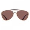 Burberry Men S SunglaSSeS Dark Brown Pilot Be3160 110973 61