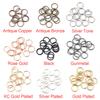 200 PCs/Set Multi-size Multi-Color Iron Based Alloy Open Jump Rings Findings Circle Ring for Making Jewelry DIY 3-12mm Wholesale