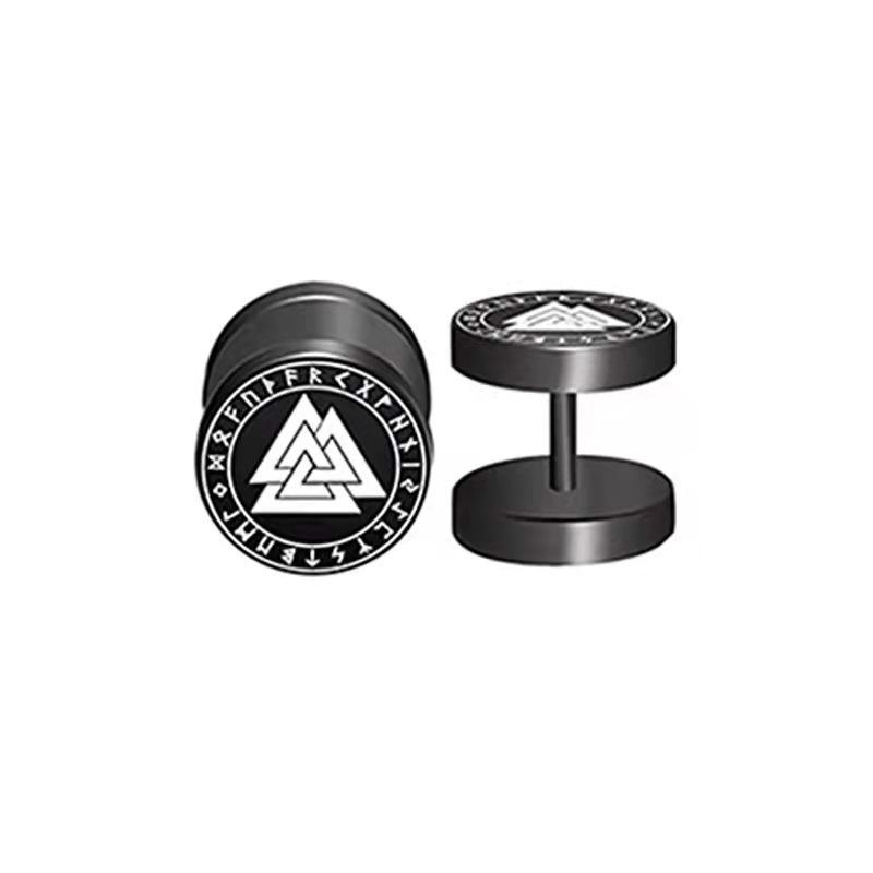 Boucles d'oreilles géométriques simples et polyvalentes pour femme, tempérament affirmé, mode