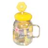 Water cup Large capacity glass High temperature resistant girls High value straw Tea separation cup New water cup