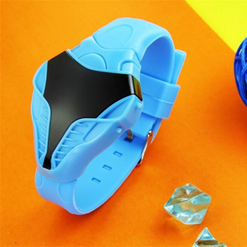 Men Luxury Silica Gel Electronic Watch Students Sports Young Boys Wristwatches