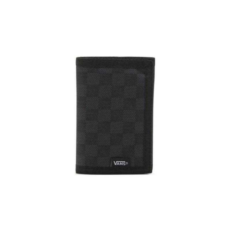 Vans Polyester Wallet Men's Black Charcoal Gray Vans VN000C32BA5