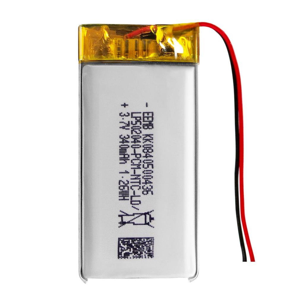 EEMB LP502040 3.7V 340mAh Polymer Lithium Battery with Protection Board