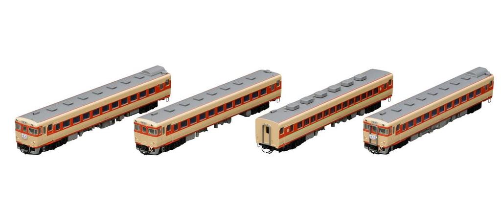 TOMIX N Gauge JNR Kiha 56 200 Series Express Set 98435 Railway Model Diesel Car