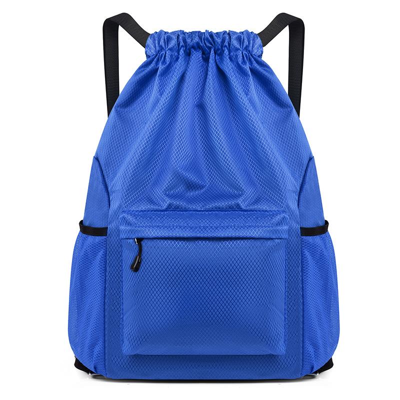 Bundle Bag Dry and Wet Separation Swimming Storage Backpack Travel Bag Drawstring Backpack Sports Training Basketball Bag