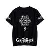 Genshin Impact T Shirt for Men Women Summer Clothing Fitness O Neck Anime Man T-shirt for Male Oversized Men T-shirts Tops