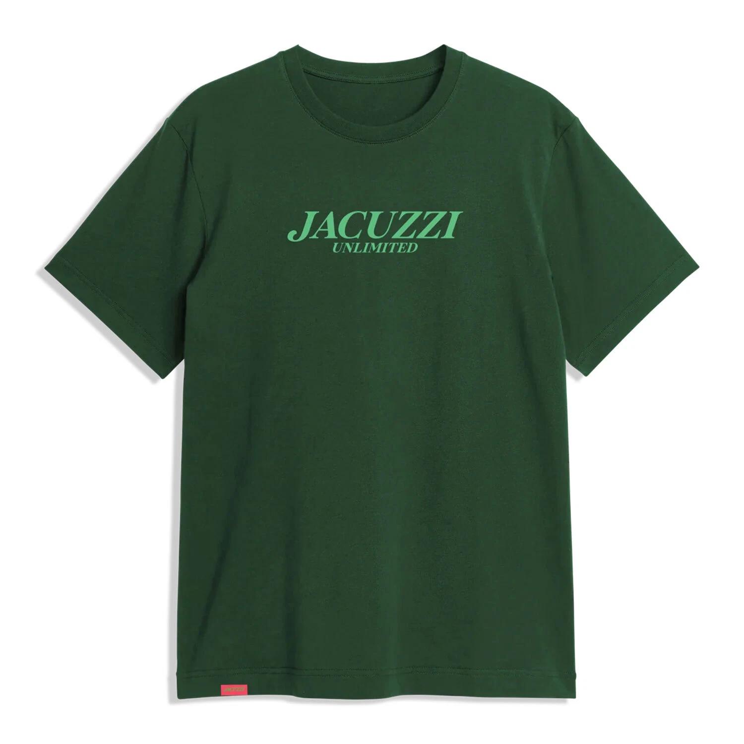 Jacuzzi Skateboards Shirt Flavor Dark Green 2XL