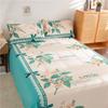 Creative Ethnic Flower Bed Sheet Set 3Pcs Cotton Thickened Bed Sheets Pillowcases Luxury Nordic Queen King Size Bedding Set