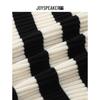 JOY SPEAKER Women's Striped Knit Cardigan