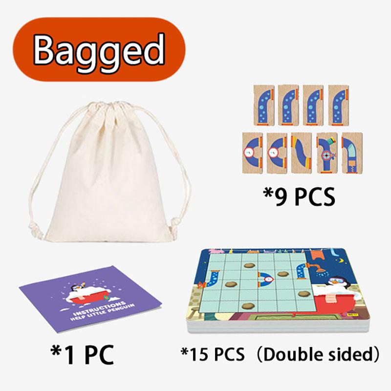 

Kid Maze Jigsaw Toy Logical Thinking Training Breakthrough Game Parent-Child Interaction Board Game Educational Toy For Children