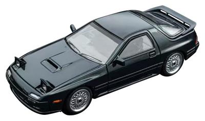 Freestyle AT Model 1/64 Scale Mazda RX-7 FC3S Infini Dark Green Finished Model AT64001