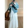 Women's Versatile Denim Short Jacket for Early Autumn