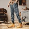 New Overalls Men's High-end Men's Casual Pants Trendy Pants Loose Fashion Retro Men's Clothing