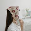 Women's Floral Punching Wave Kerchief Headband