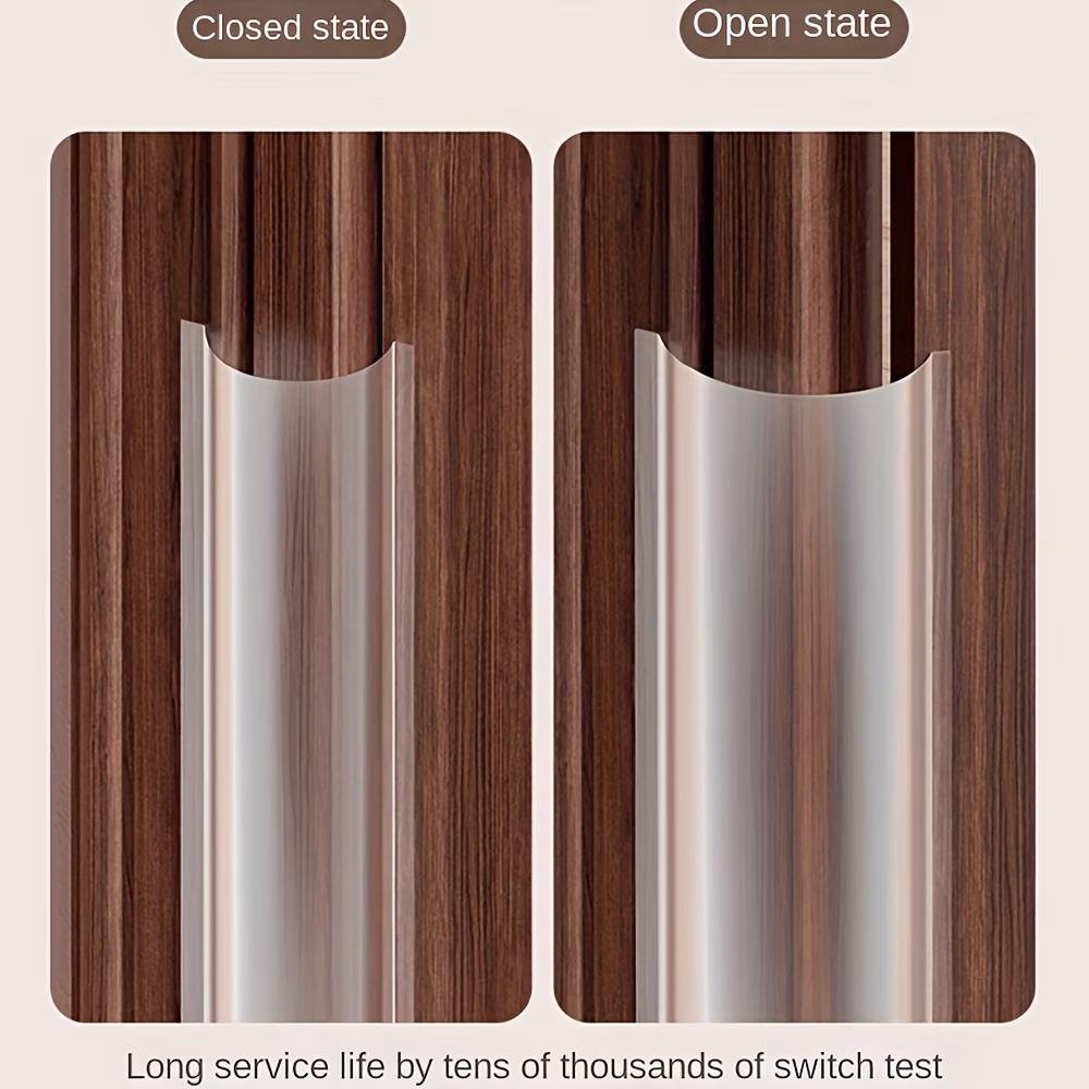 1pc 10/17x1.2/1.4m Self Adhesive Door Gap Protector Strip for Proofing Safety Edge Guard Prevents Finger Pinching in Doors