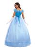 Halloween Cinderella Cosplay Dress: Princess Fairy Tale Costume Set