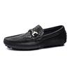 Chaussures Slip-on pour Homme en Cuir Véritable Mocassins Faits Main Confortables Décontractés Chaussures Plates de Conduite Moccasins de Voyage Chaussures de Marche Business pour Homme d'Extérieur