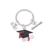 2026 Graduation Gown Cap KeyChain Ring Student Women Jewelry Personalized Accessories Fashion Pendant Gifts Forever