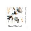1PCS Simulation Three-Dimensional Relief Texture Flowers Bedroom Home Decoration Wall Stickers Self-Adhesive