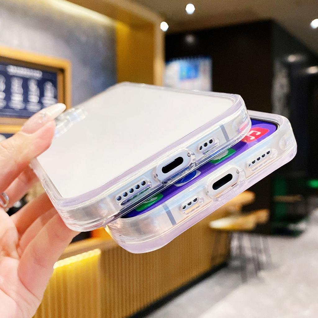 Applicable to Apple 11Plus Wolverine transparent mobile phone case, new premium light luxury matte lens anti-drop  case