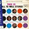 LP Record VARIOUS  This Is Wall To Wall Stereo SJET7015 UNITED ARTISTS Japan Jazz Used