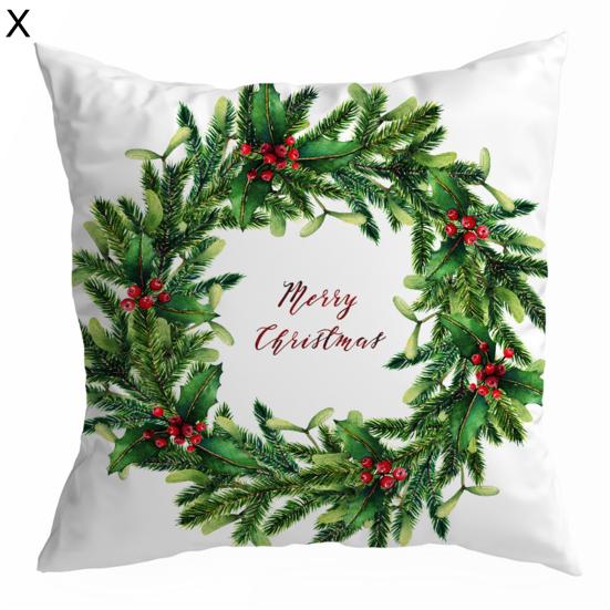 Modischer Kissenbezug zum Verblassen des einseitigen Drucks, harter Schutz