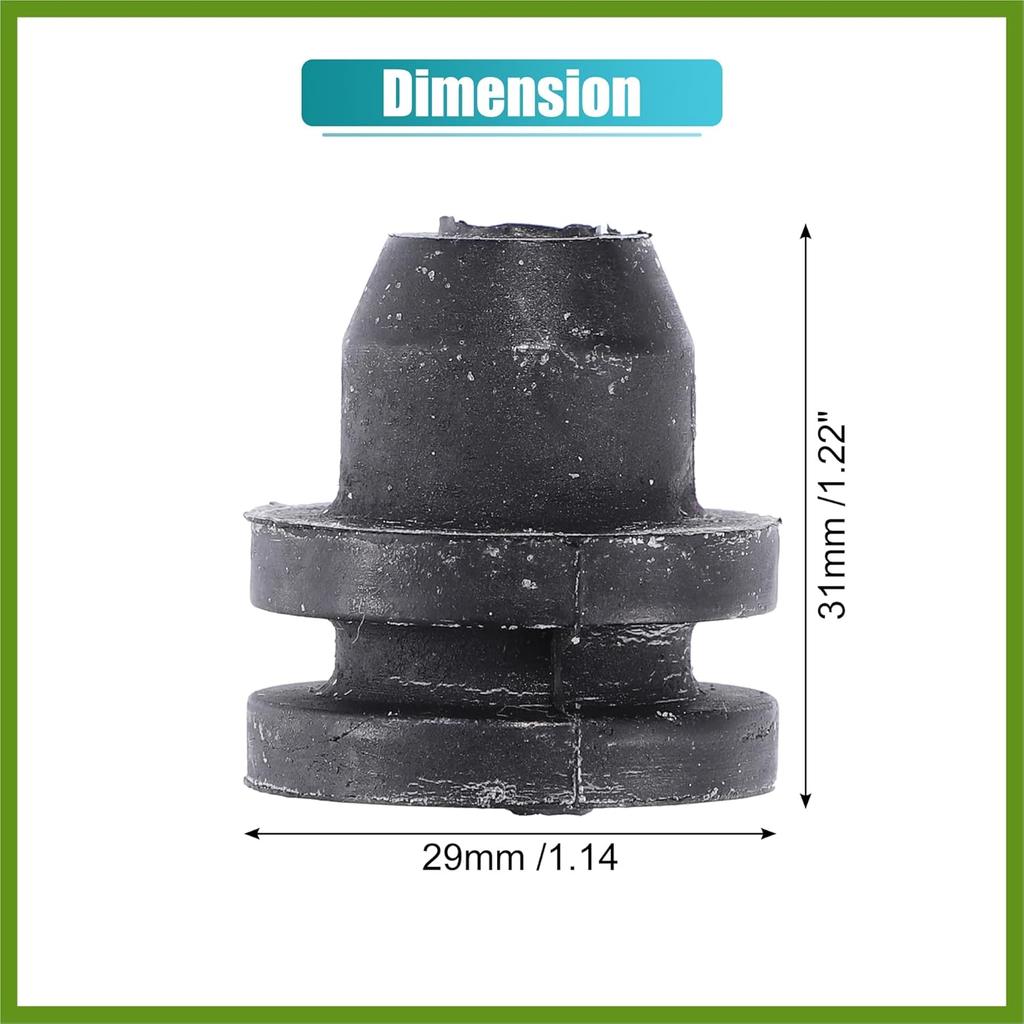 2pcs Lower Rubber Cushion Bushing Radiator Mount Insulator for Nissan Frontier 1998-2015 for Nissan Pathfinder 96-06 for Nissan 350Z 2003-2009