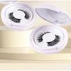 Miumi - Set: Natural Wispy Colored Magnetic False Eyelashes + Applicator