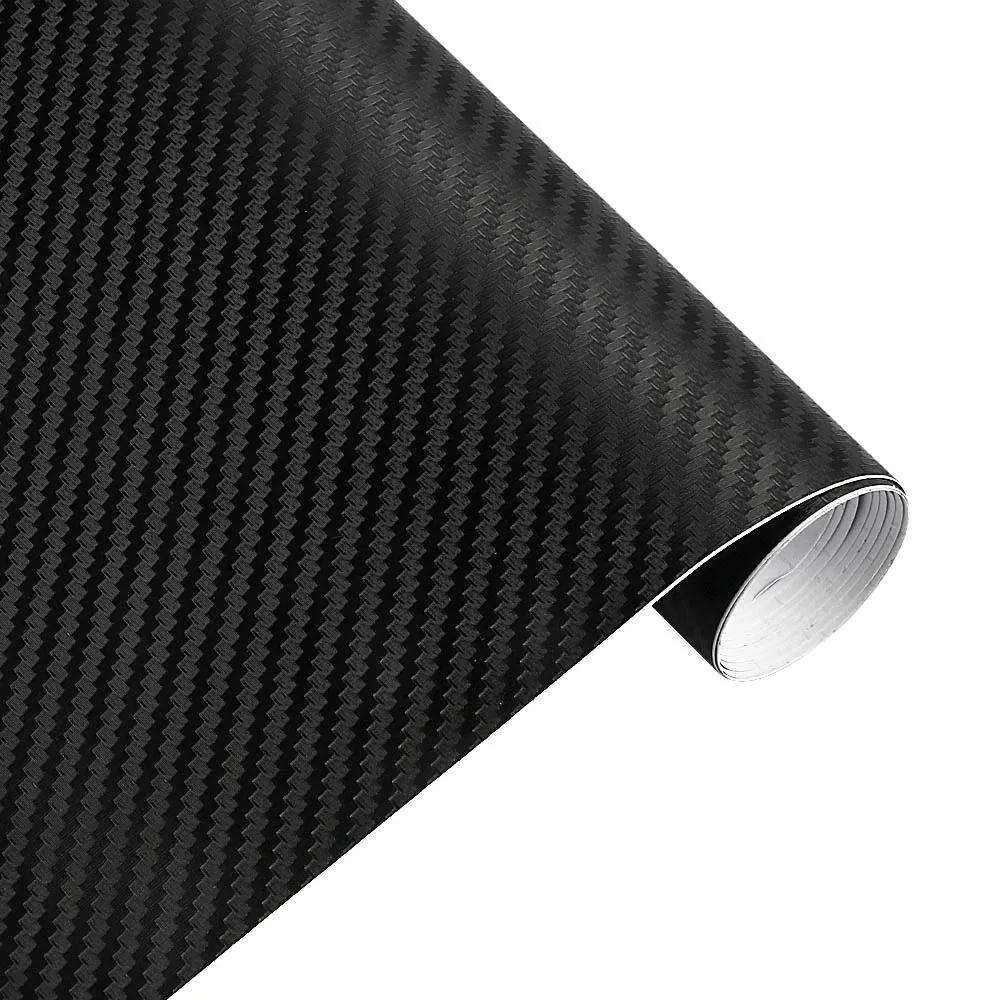 3D Carbon Fiber Vinyl Wrapping Film 60x200cm Waterproof DIY Car Sticker Motorcycle Automobiles Car Styling Exterior Accessories