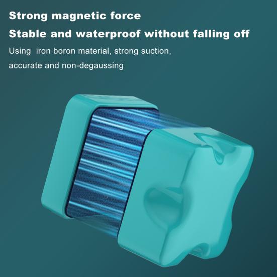 Mini Manyetik Balık Tankı Fırça Yosun Kazıyıcı Temizleyici Kolay Kavrama Çift Taraflı Yüzer Cam Pencere Temizleme Fırçası Akvaryum Aksesuarları