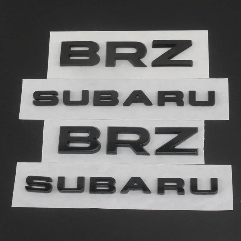 ABS Car Rear Trunk Sticker Emblem for Subaru WRX BRZ STI XV FORESTER IMPREZA LEGACY OUTBACK Auto Body Tail Letter Badge Decal bsu9
