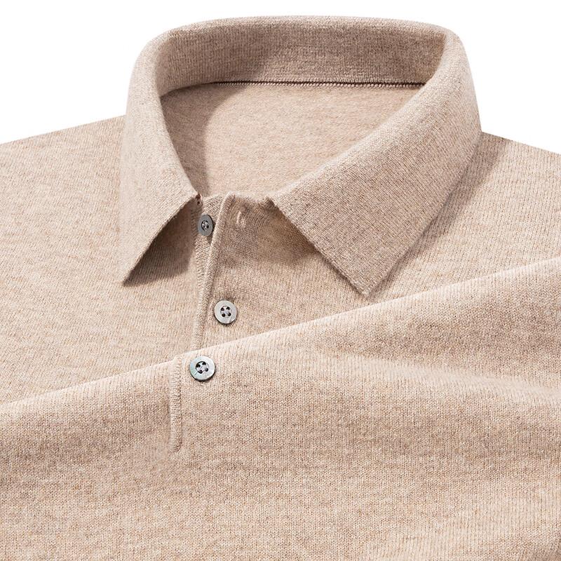 

FAPAI Men s Merino Wool & Cashmere Half-Button Mock Neck Sweater M (48)