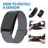 Für WHOOP 4.0 Fitness-Tracker Elastisches Polyester Einteiliges Armband mit Verstellschließe