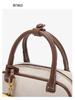 2025 Autumn Quilted Mini Bowling Bag: Retro Crossbody with Fashion Color Block Design for Women