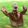 Halloween Horror Doll Grounding Plug Swing Ghost Voice Control Decoration Horror Zombie Furniture Lawn Garden Home Decoration