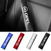 Car Interior Accessories Seat Belt Pads Carbon Fiber Seatbelt Shoulder Cover For Opel Corsa D Astra Insignia Mokka Adam Combo