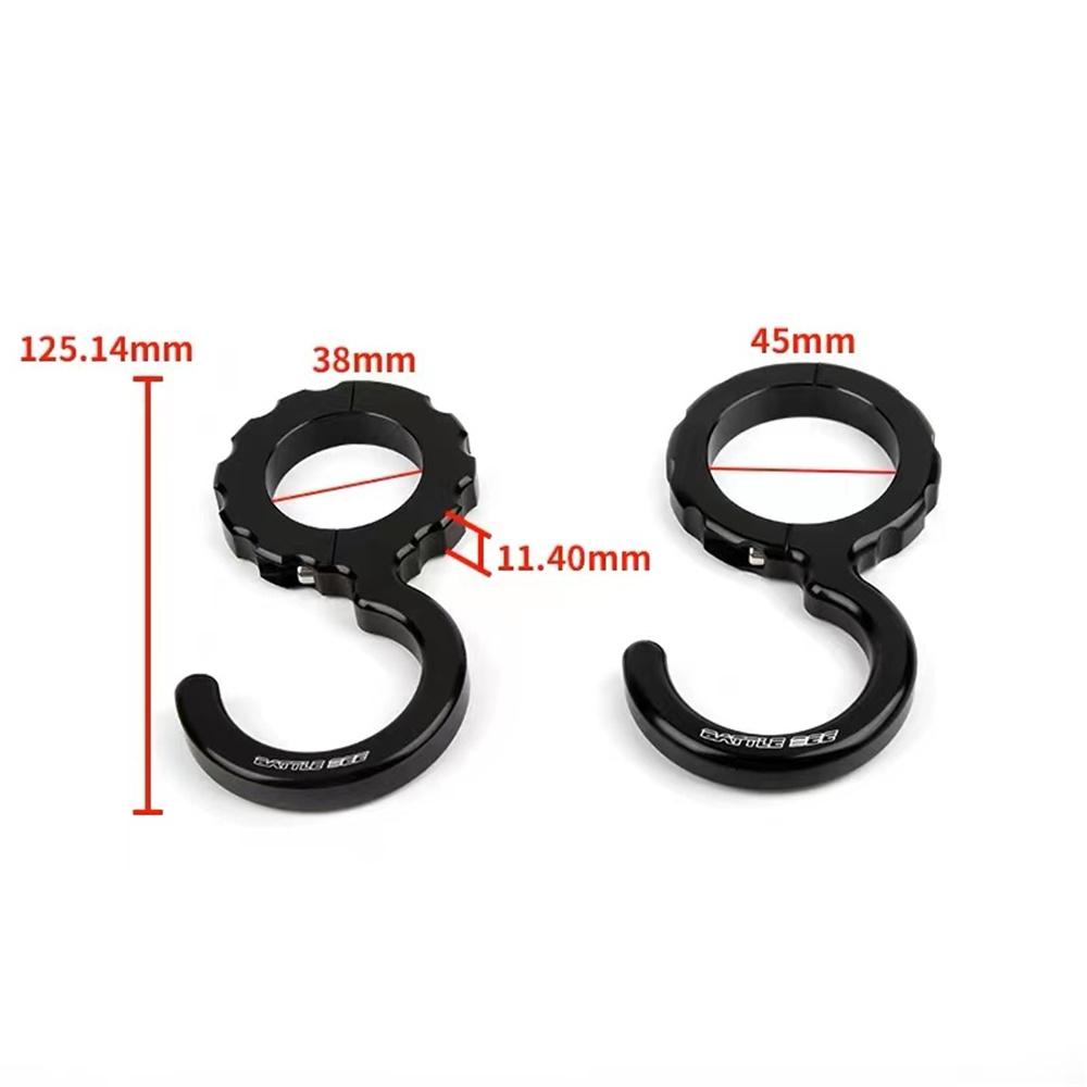 Car Modified Racing Steering Wheel Hook Roll Cage Steering Wheel Hook Hanging Ring 38mm 45mm steering wheel Hooking 38MM