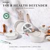 Kairi 12-Piece Non-Stick Cookware Set: Frying, Stir-Frying, Soup, and Milk Pans for All Stoves
