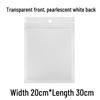 Pearlescent Yin & Yang Film Self-Sealing Bags for Jewelry Packaging