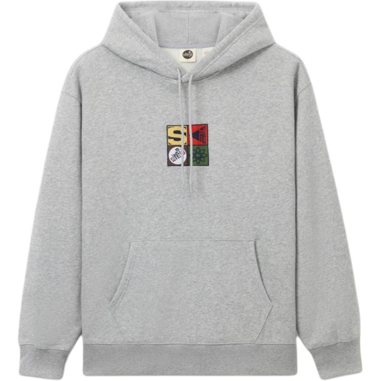 

Толстовка с капюшоном Levis Silver Label свободного кроя с принтом, мужская, серая 38479-0343 M