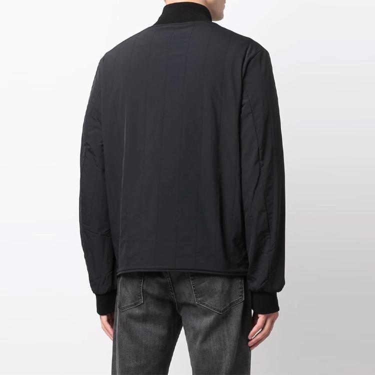 Emporio Armani Logo Plaque Bomber Jacket 8N1BQ4-1NZDZ-0999