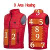 Men Usb Heated Vest 17 Areas Electric Heating Vest Jacket Men Winter Warmte Vest Waistcoat Sleeveless Puffer Men Vest Jacket
