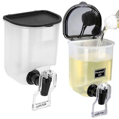 Wall Mounted 550ml Liquid Toothpaste and Mouthwash Dispenser for Kitchen and Bathroom Use