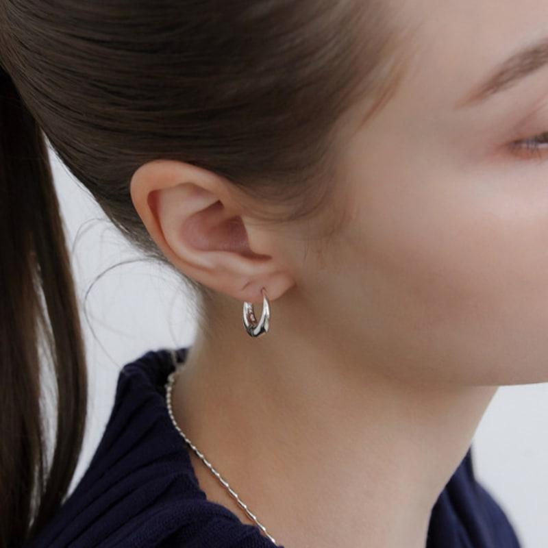 Byweekend Less Earring_silver