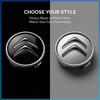 4Pcs 60MM Anti-Rust Rim Emblem Decals Scratch-Proof Car Wheel Center Cover For Citroen C1 C2 C3 C4 C5 C6 C8 C4L DS3 DS4 DS5LS DS6 Accessories
