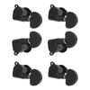 6Pcs Guitar String Tuning Peg Metal 3 Left 3 Right Sealed Tuner Key Machine Head Set Kit