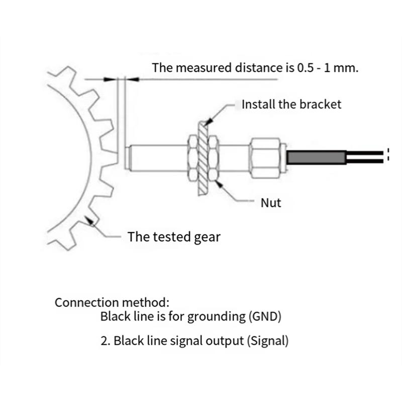 Tacho Sender Sensor RPM Tachometer 12V 24V Tachometer Sensor For Car Truck Yacht Boat Motor Speedometer