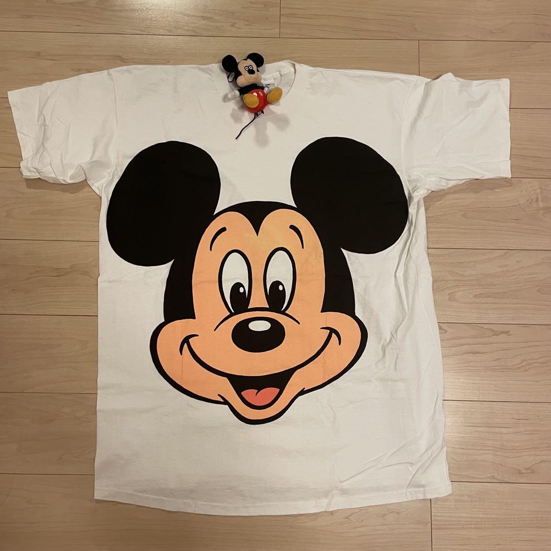 

[USED] Special 90s Disney Mickey Mouse Big Face T-shirt
