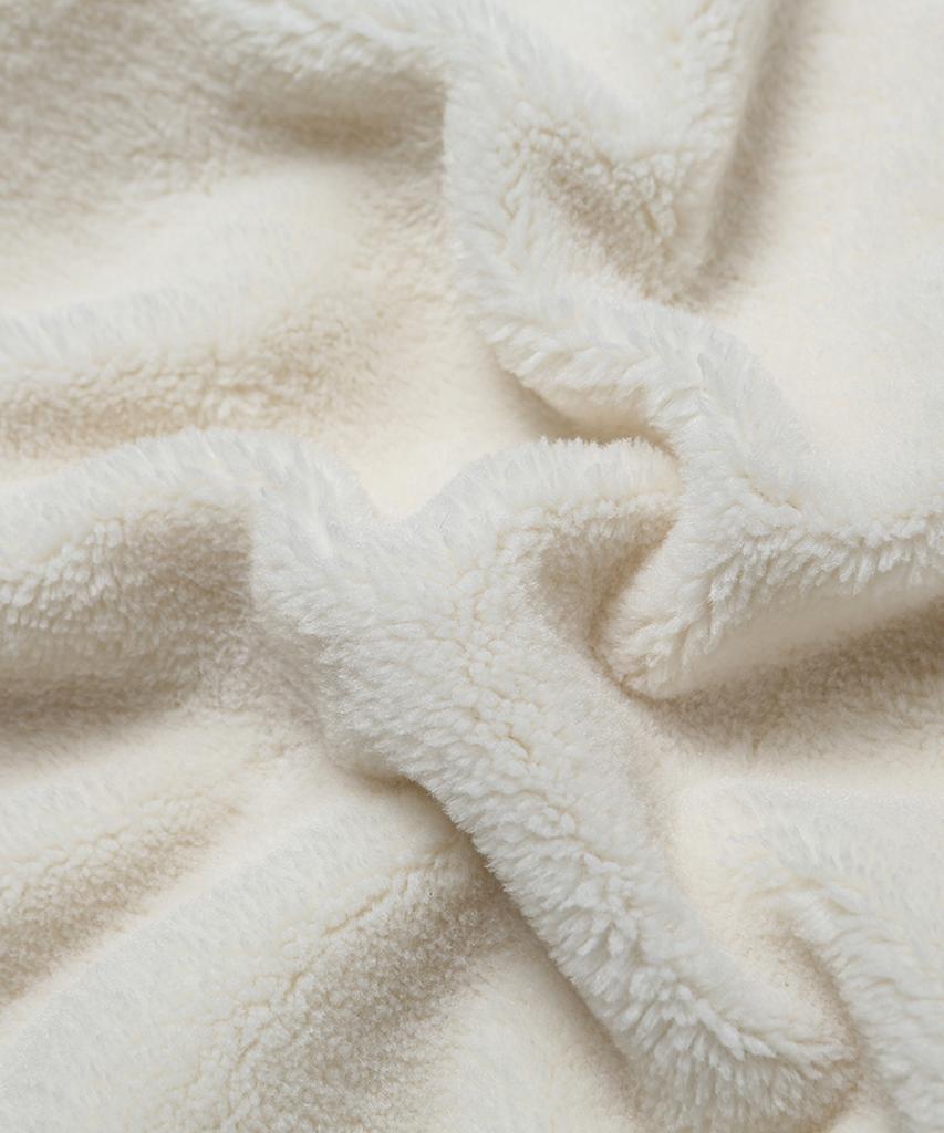 Ucla Wool Boa Vest [Ivory](Uyave10_22)